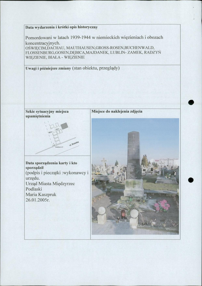 karta ewidencyjna, skan nr 2