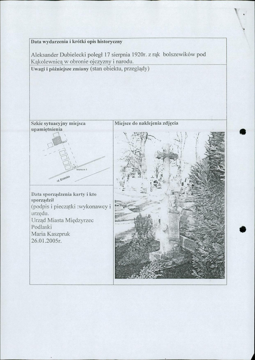 karta ewidencyjna, skan nr 5