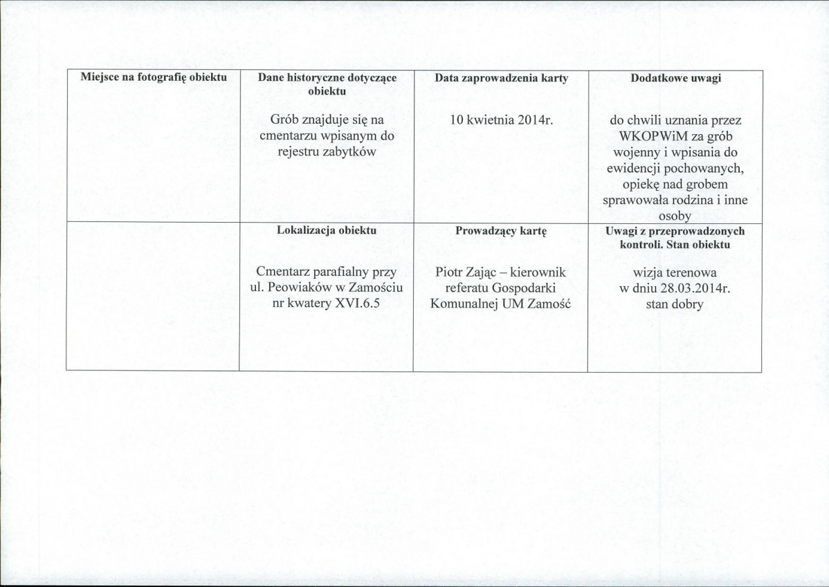 karta ewidencyjna, skan nr 2