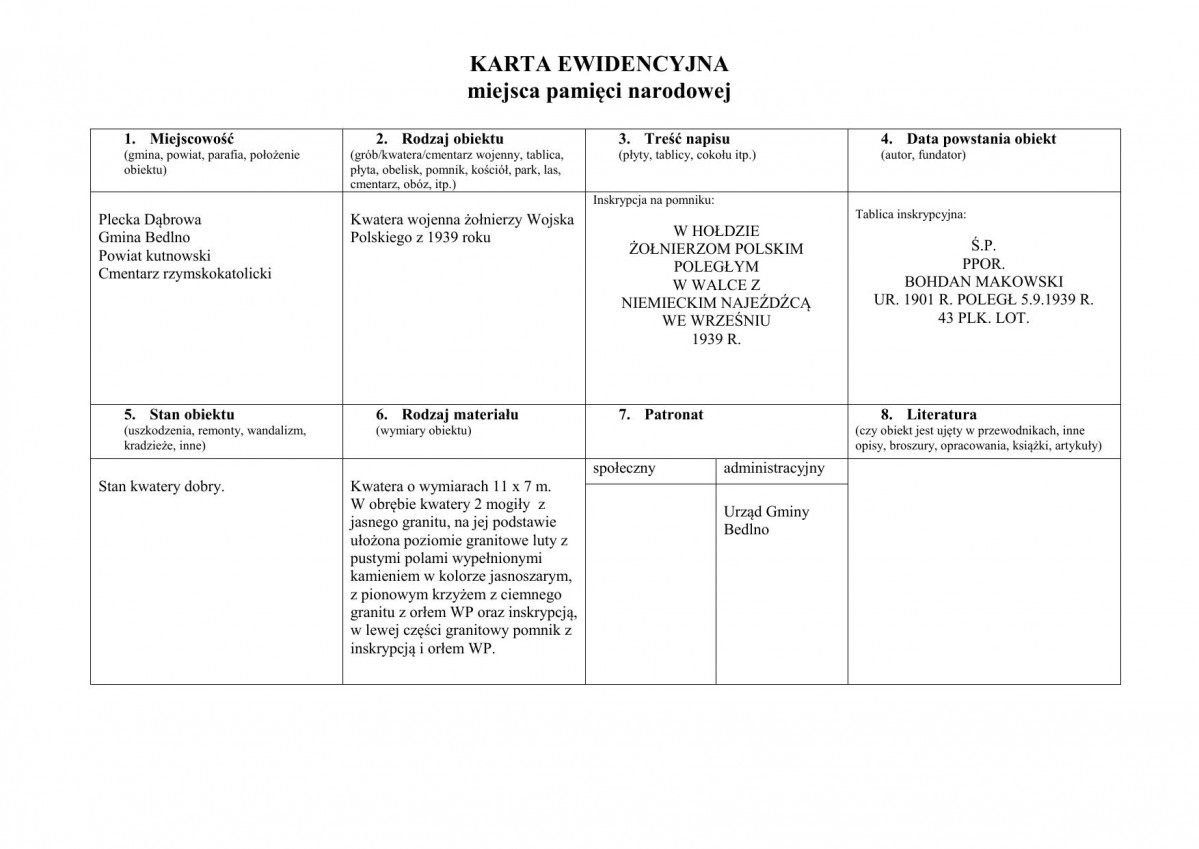 kewd - karta ewidencyjna, skan nr 1