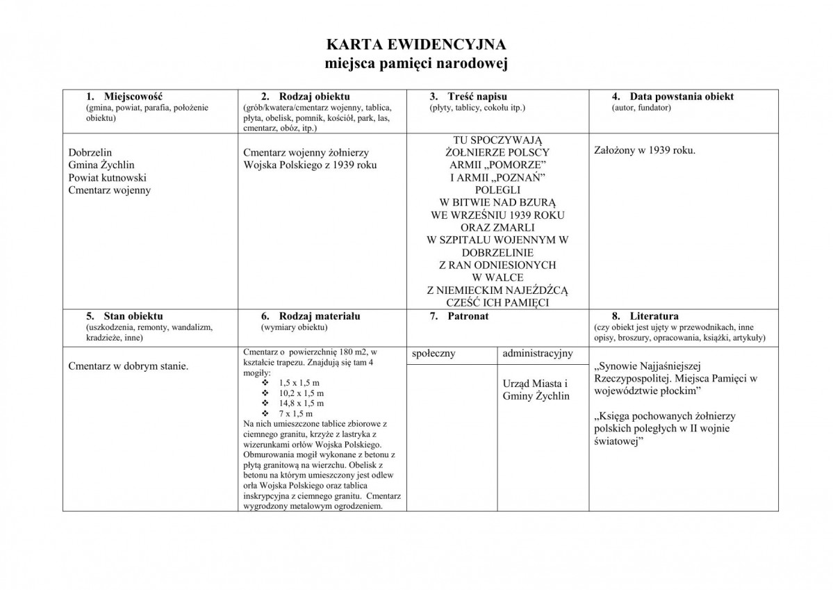 karta ewidencyjna, skan nr 1