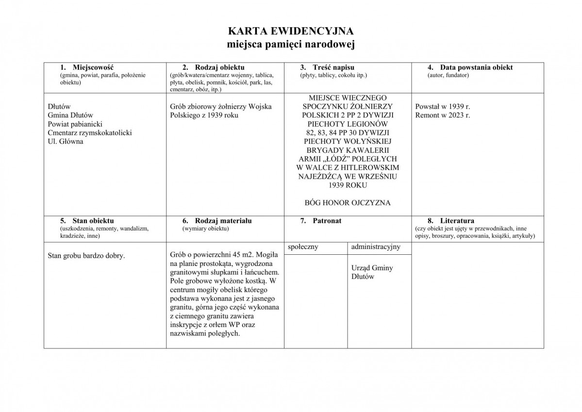 kewd - karta ewidencyjna, skan nr 1