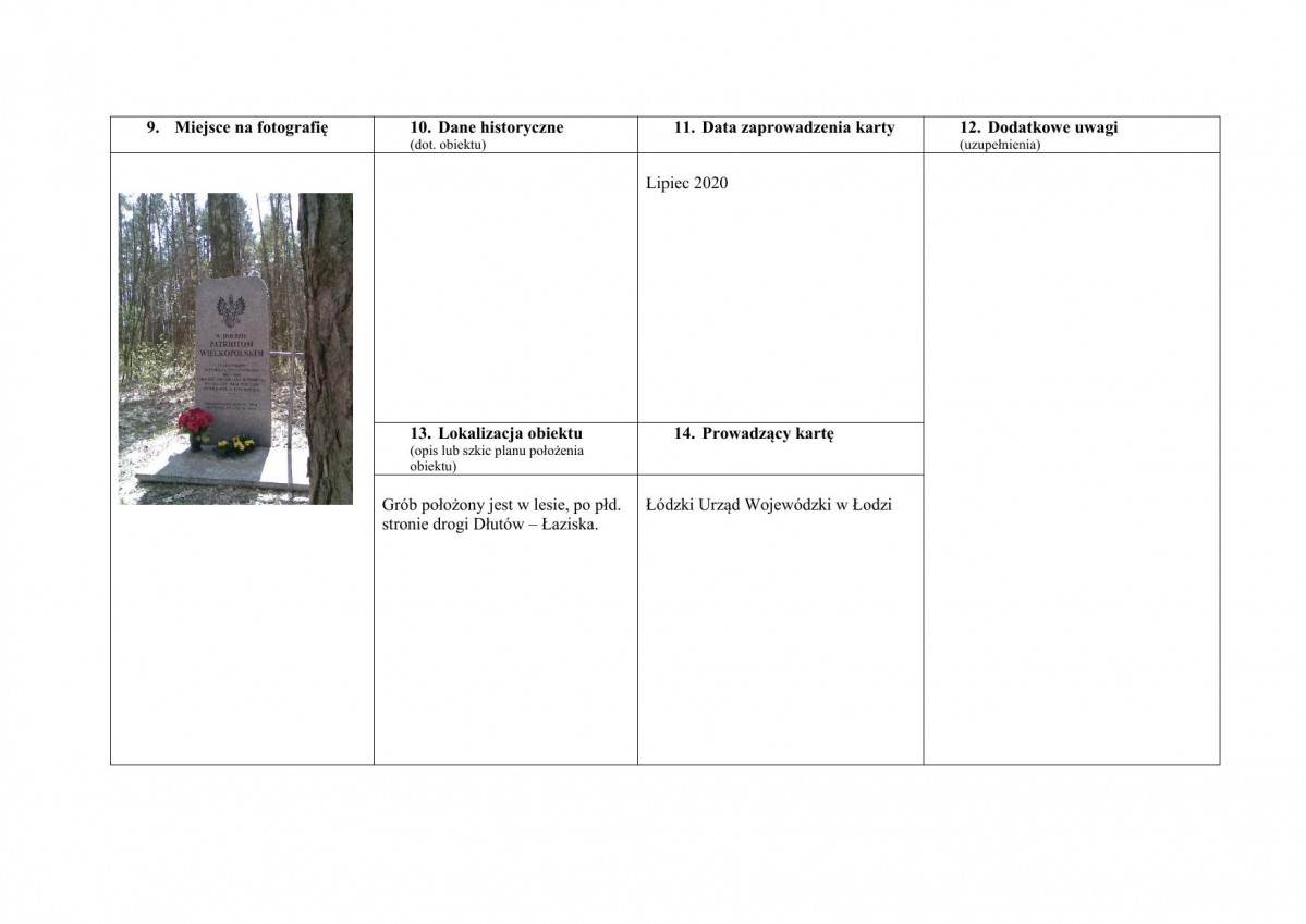 karta ewidencyjna, skan nr 2