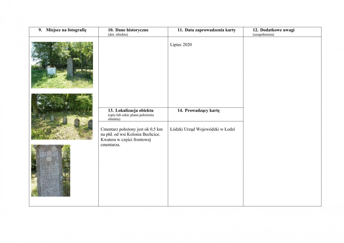 karta ewidencyjna, skan nr 2