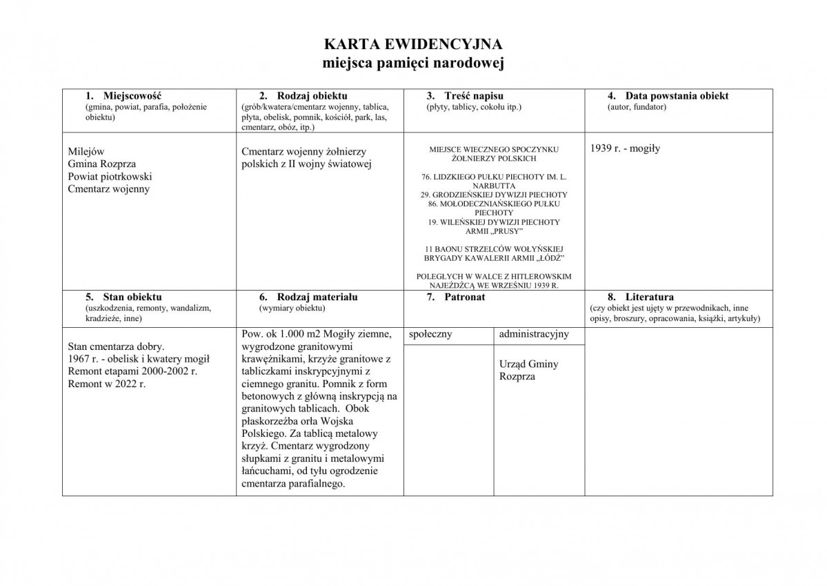 karta ewidencyjna, skan nr 1