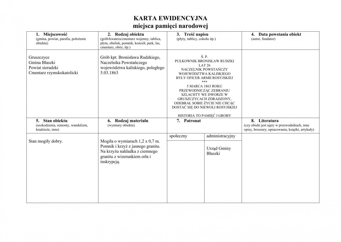 karta ewidencyjna, skan nr 1