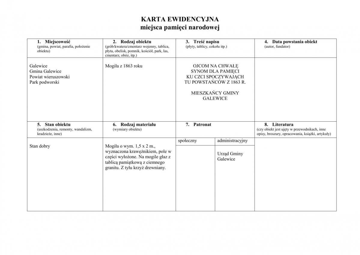 karta ewidencyjna, skan nr 1