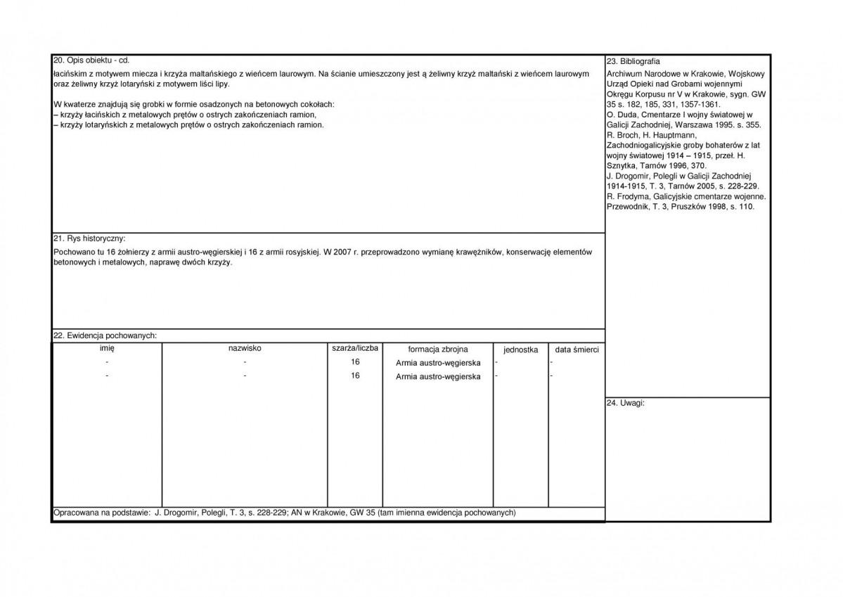 karta ewidencyjna, skan nr 2