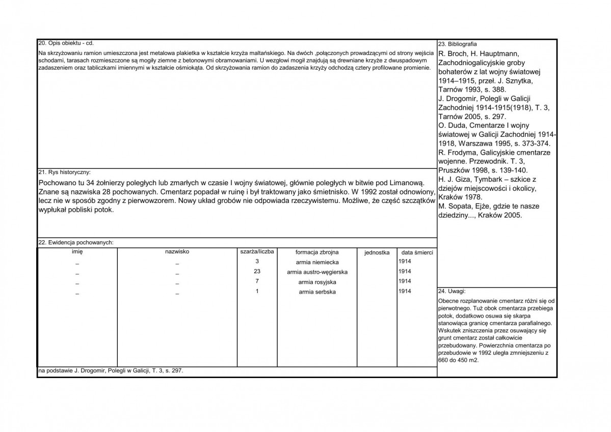 karta ewidencyjna, skan nr 2