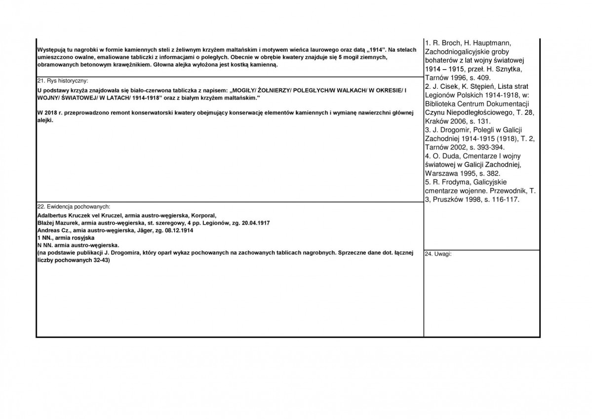 karta ewidencyjna, skan nr 2
