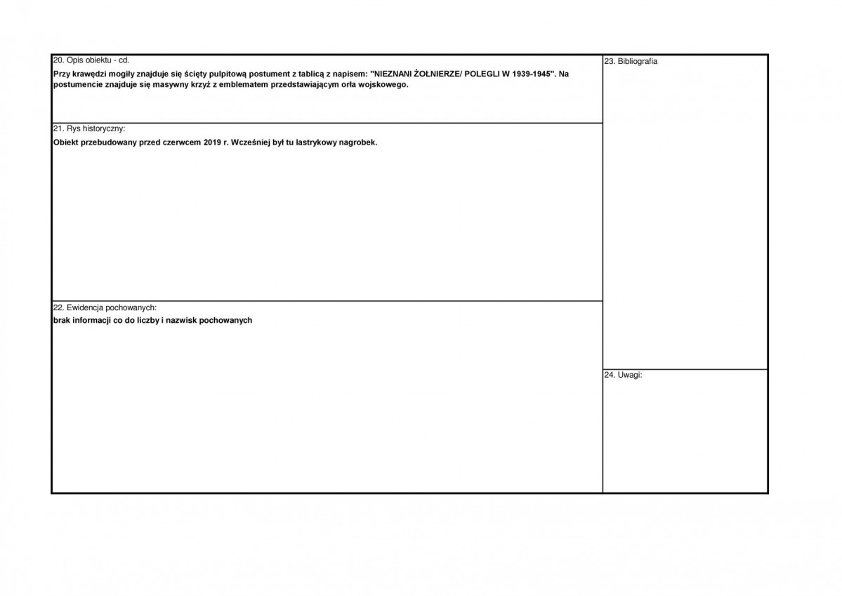 karta ewidencyjna, skan nr 2