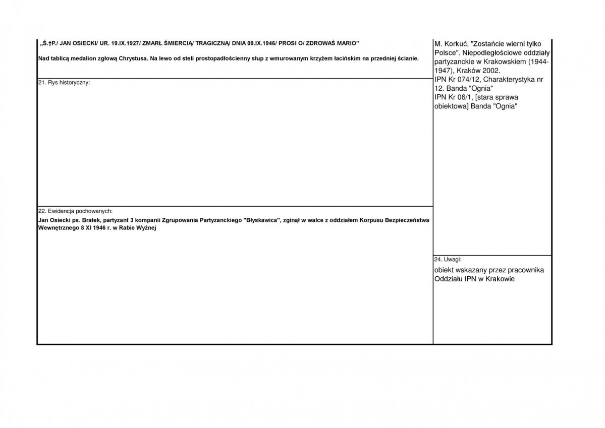 karta ewidencyjna, skan nr 2
