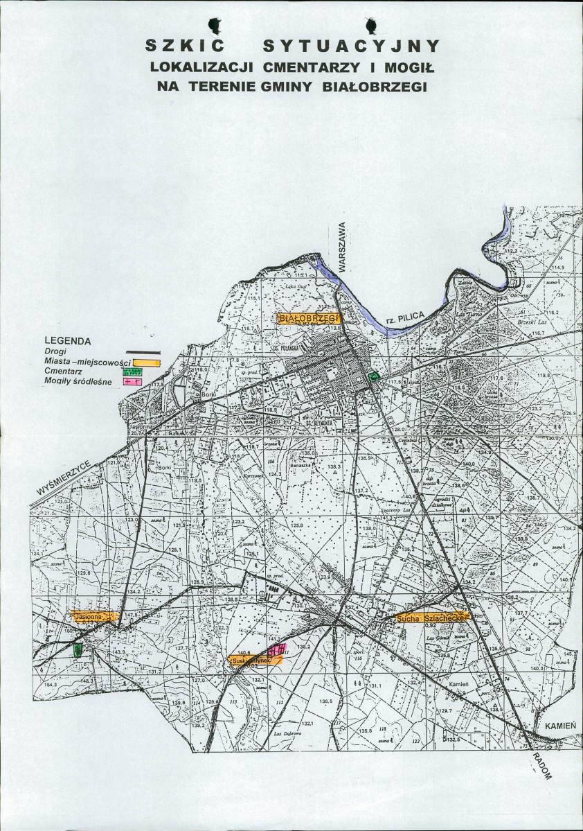 szkic, plan, mapa, skan nr 1