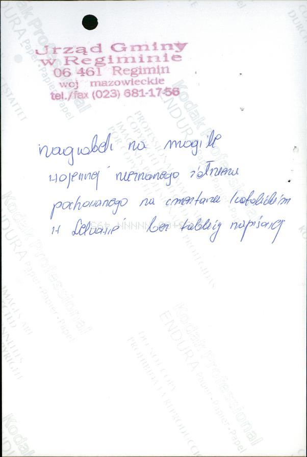 karta ewidencyjna, skan nr 4