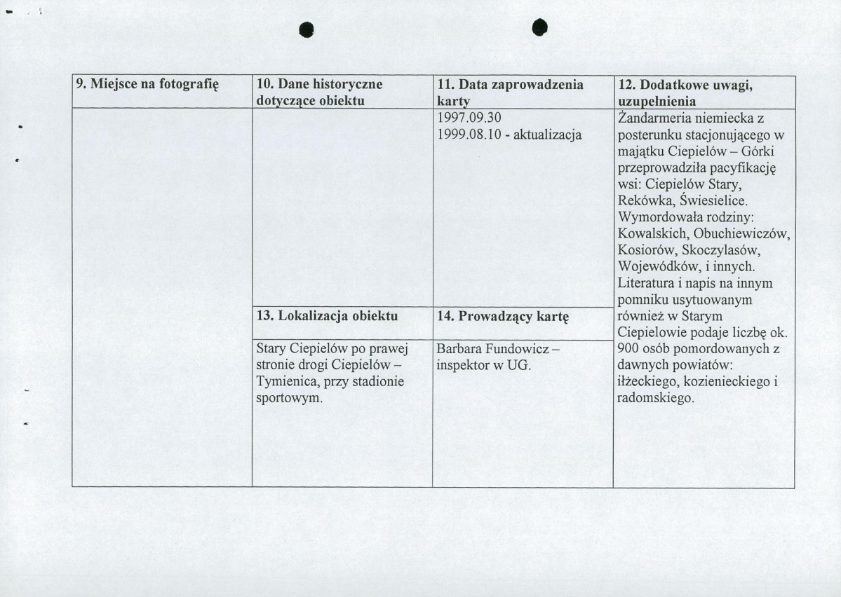 karta ewidencyjna, skan nr 2