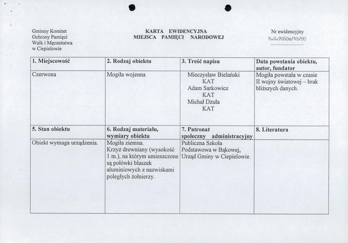 karta ewidencyjna, skan nr 1