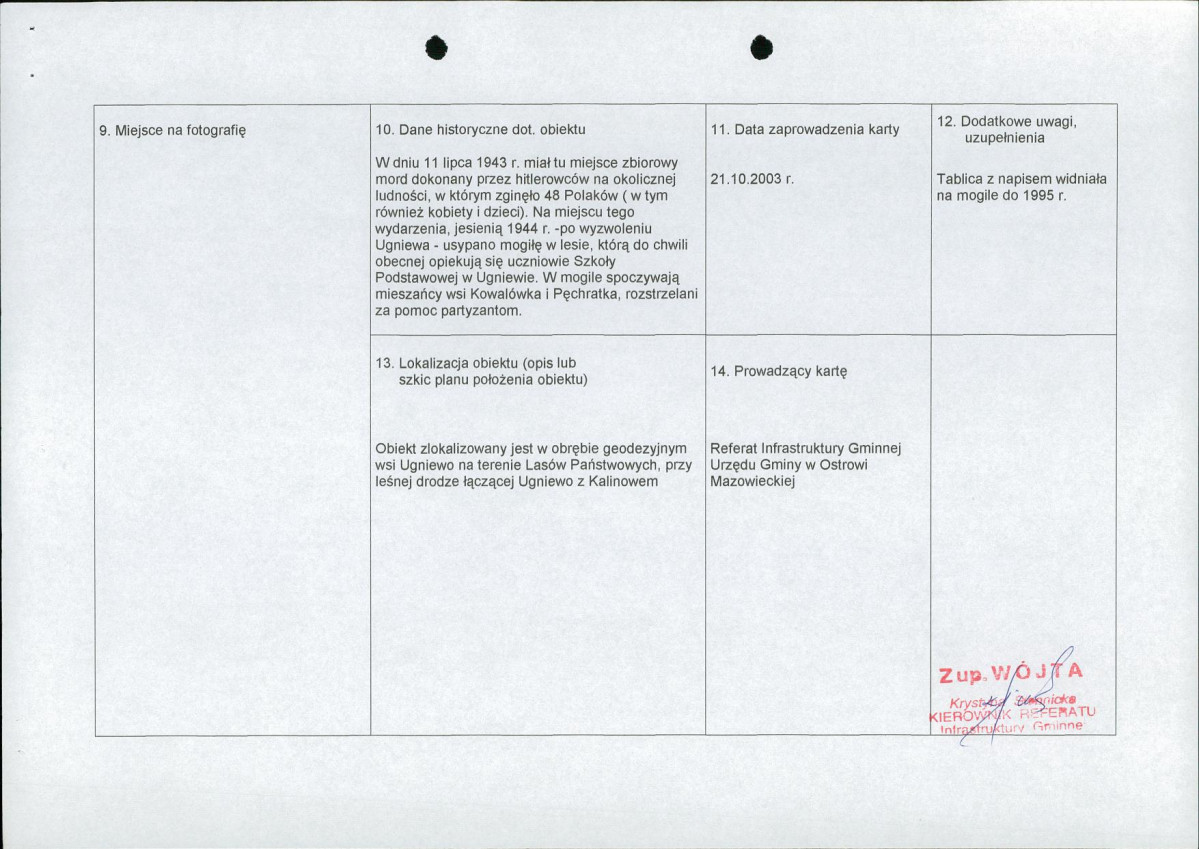 karta ewidencyjna, skan nr 2