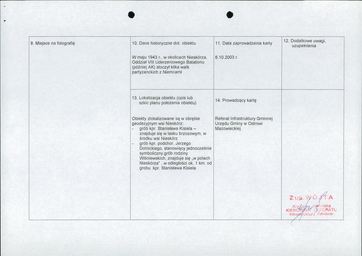 karta ewidencyjna, skan nr 2