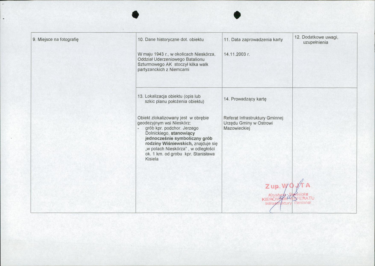 karta ewidencyjna, skan nr 2