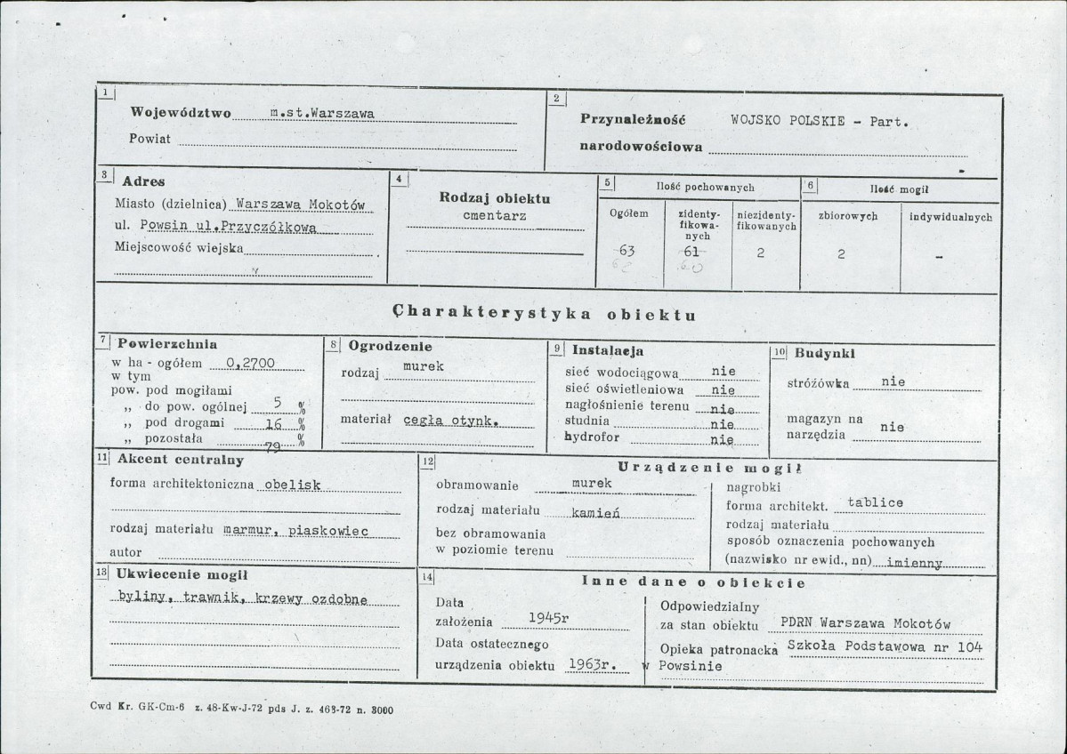 karta ewidencyjna, skan nr 5