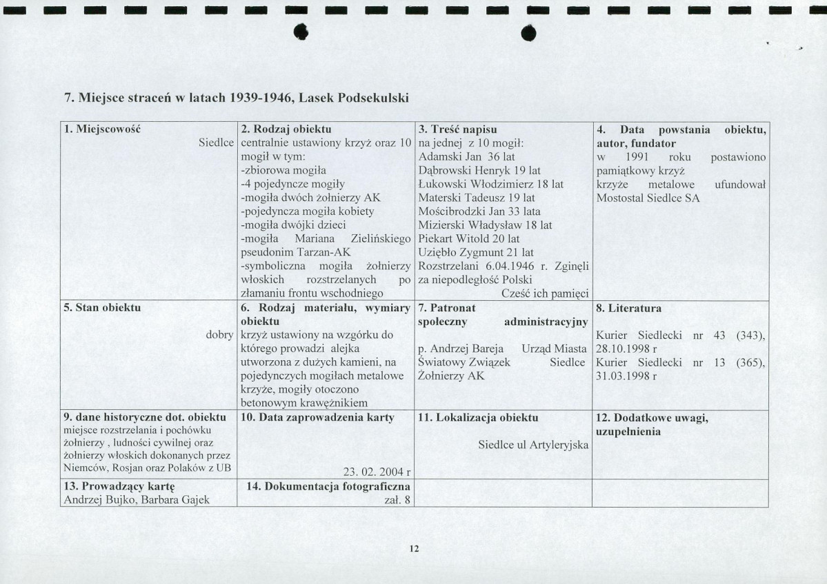 karta ewidencyjna, skan nr 1