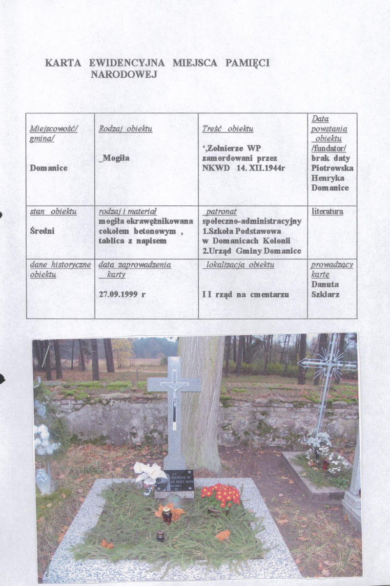 karta ewidencyjna, skan nr 1