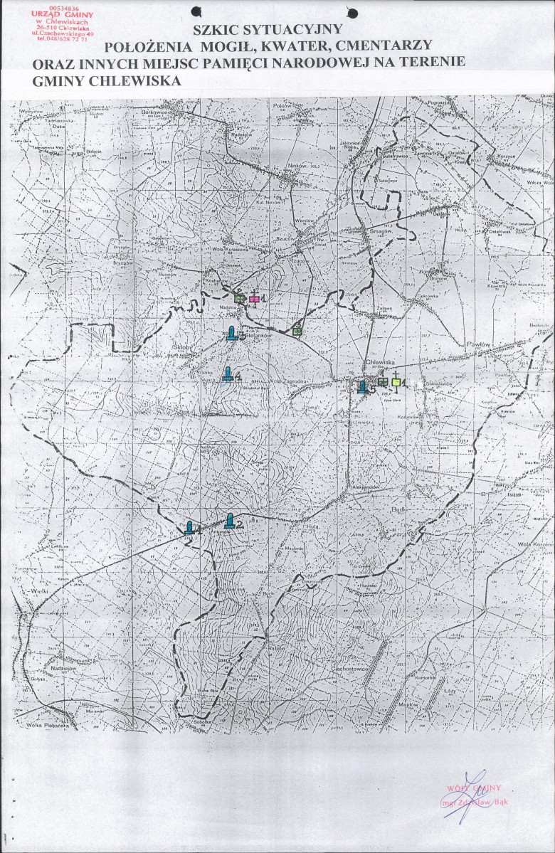 szkic, plan, mapa, skan nr 1