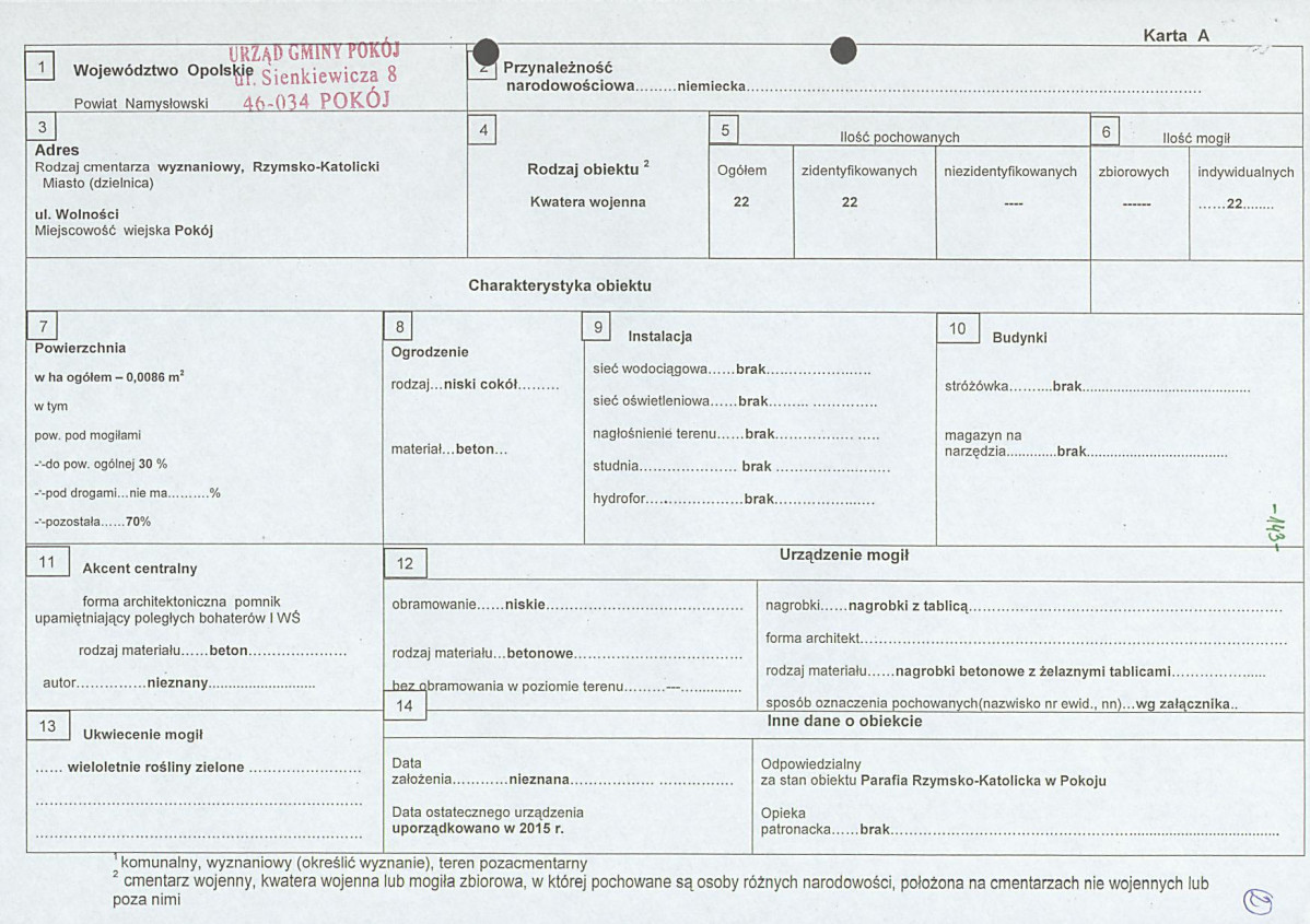 karta ewidencyjna, skan nr 1