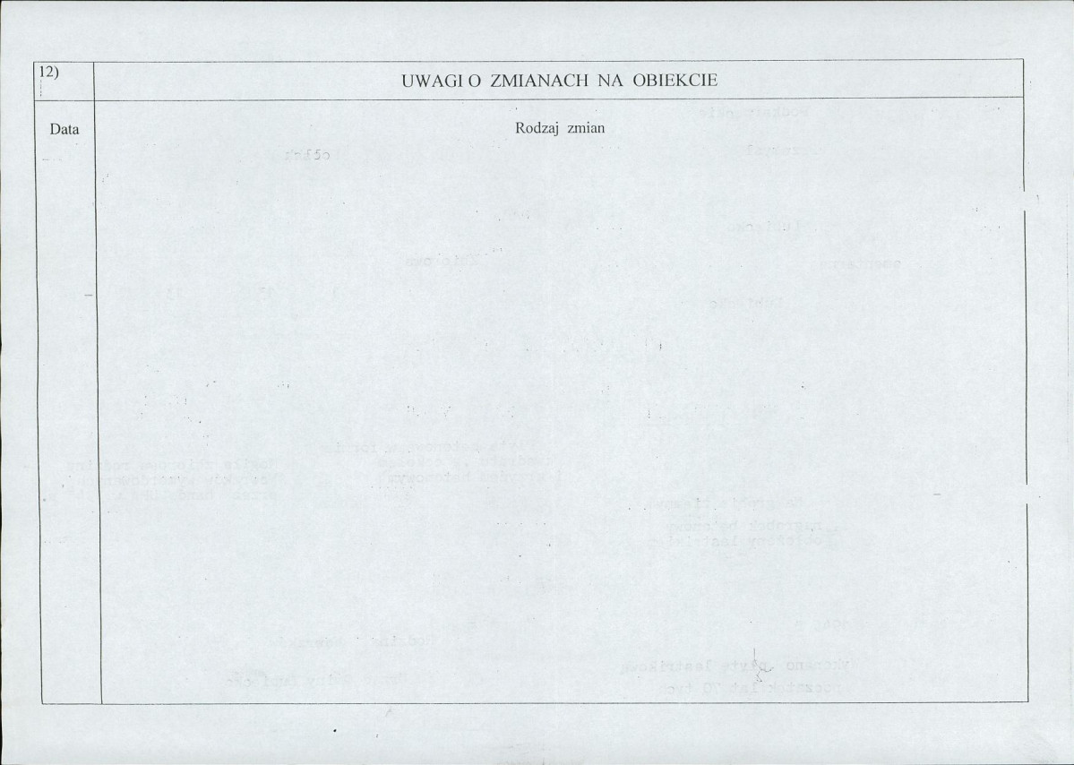 karta ewidencyjna, skan nr 2