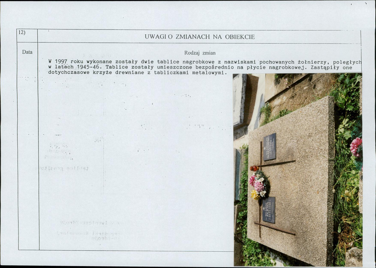karta ewidencyjna, skan nr 2