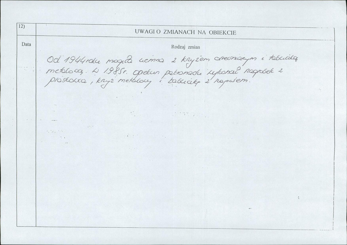 karta ewidencyjna, skan nr 2