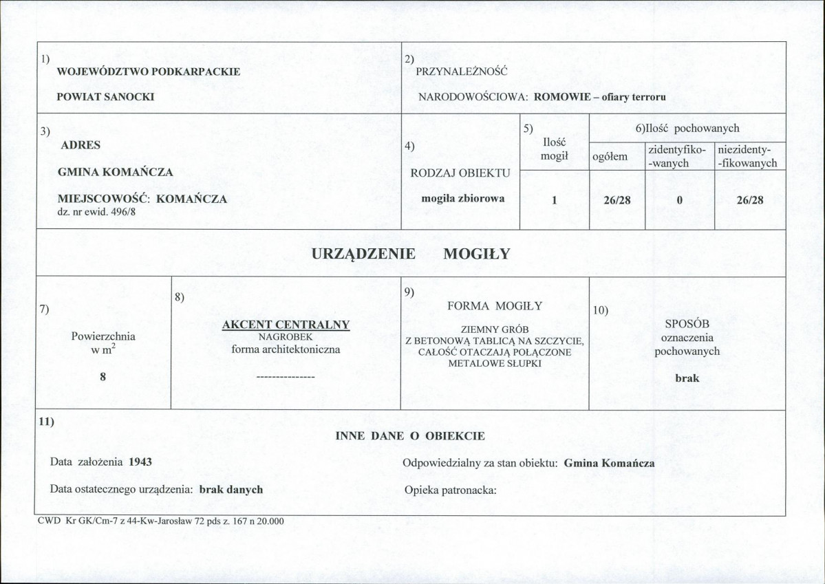 karta ewidencyjna, skan nr 1