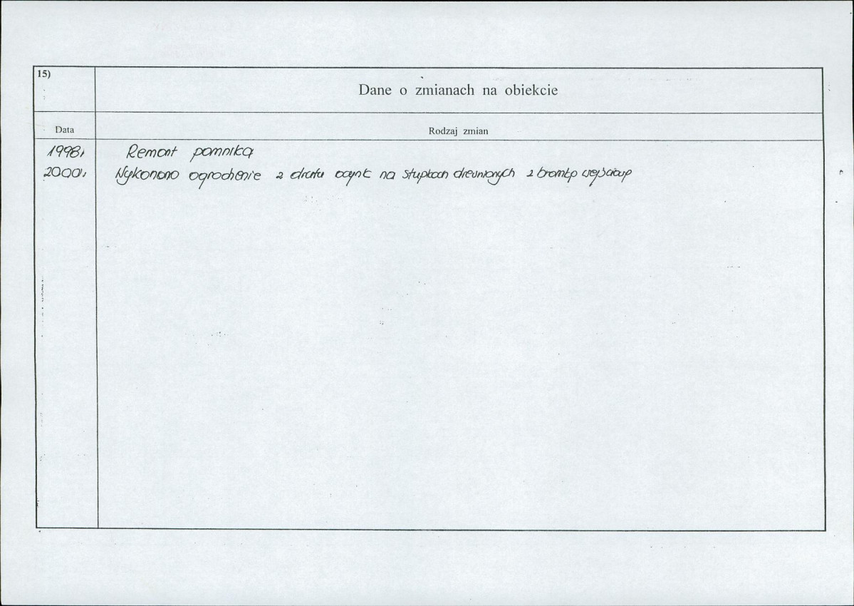 karta ewidencyjna, skan nr 2