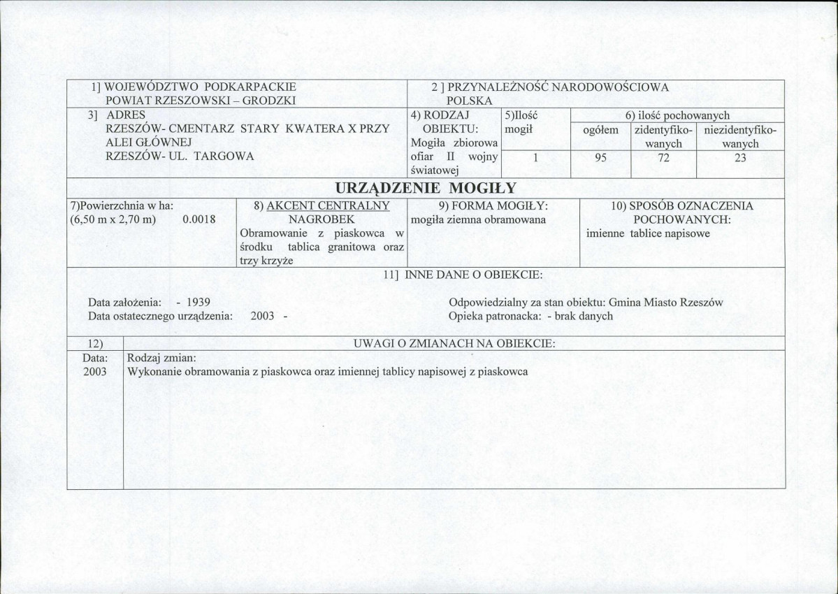 karta ewidencyjna, skan nr 1