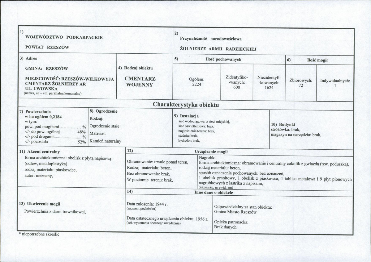 karta ewidencyjna, skan nr 1