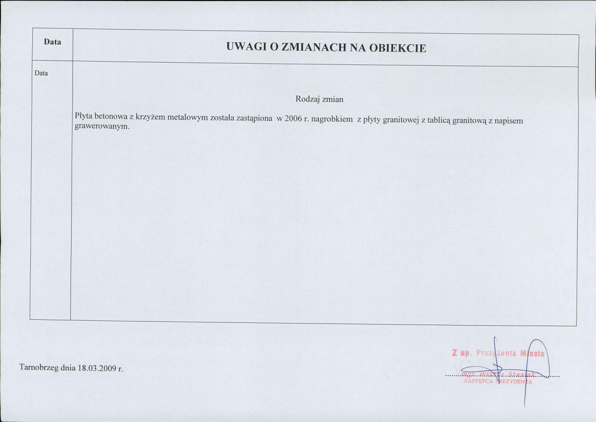 karta ewidencyjna, skan nr 2