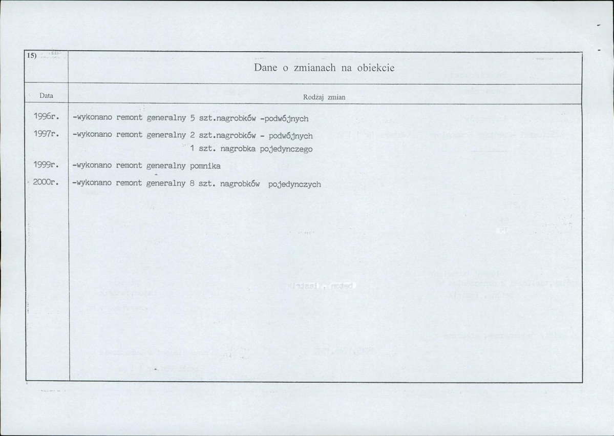 karta ewidencyjna, skan nr 2