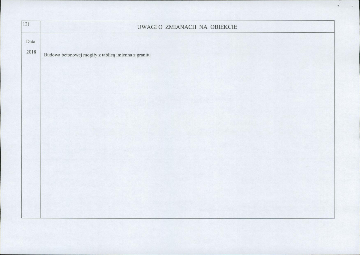 karta ewidencyjna, skan nr 2