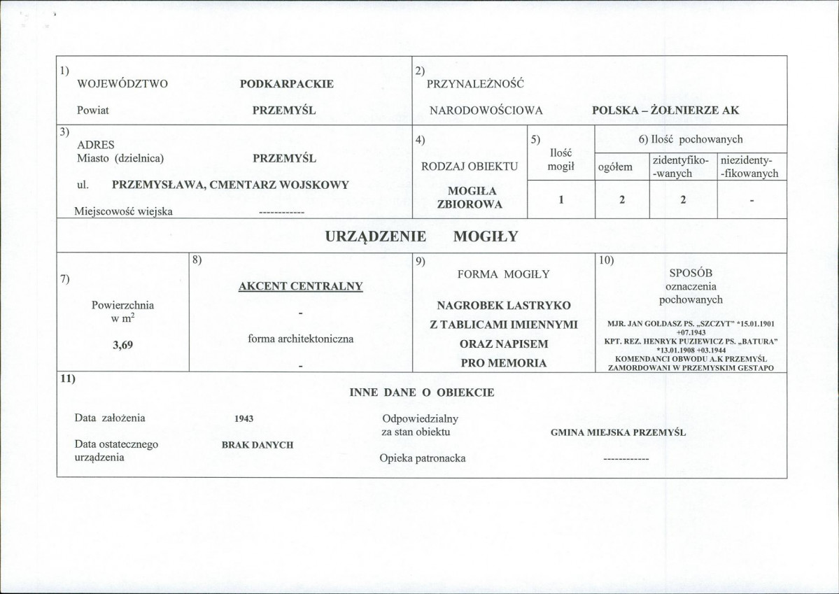 karta ewidencyjna, skan nr 1