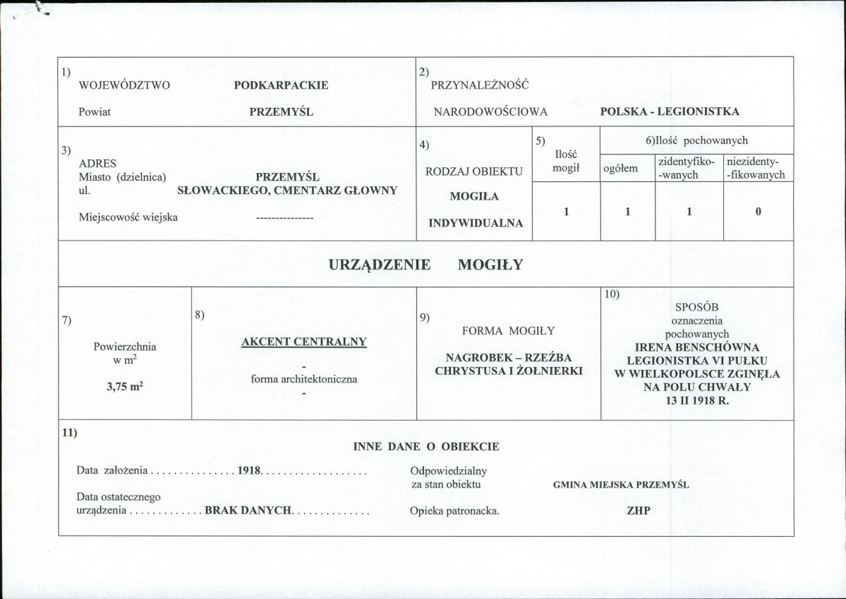 karta ewidencyjna, skan nr 1