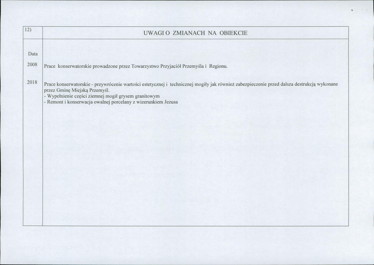 karta ewidencyjna, skan nr 2