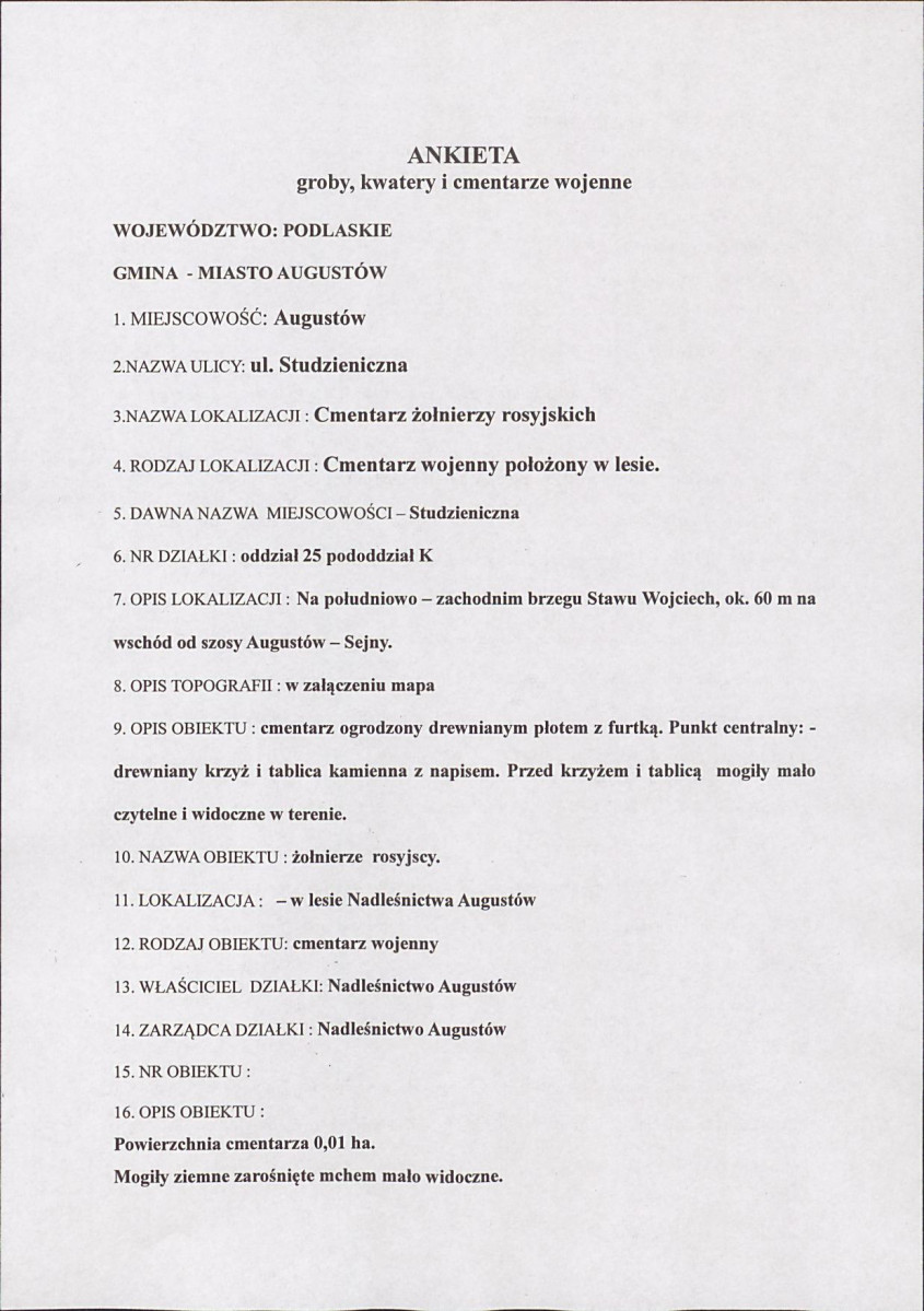 karta ewidencyjna, skan nr 2