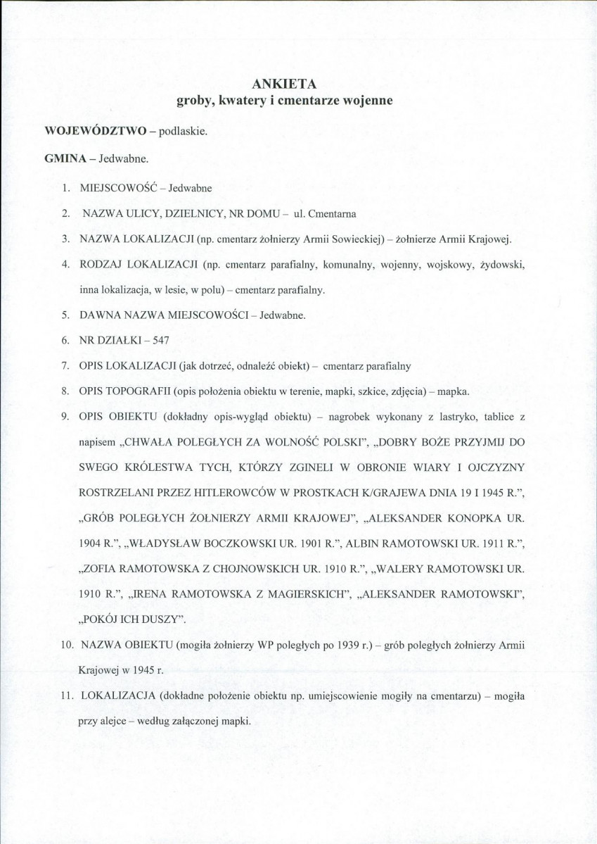 karta ewidencyjna, skan nr 2