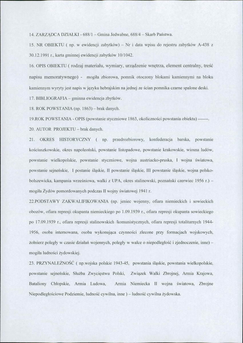 karta ewidencyjna, skan nr 3