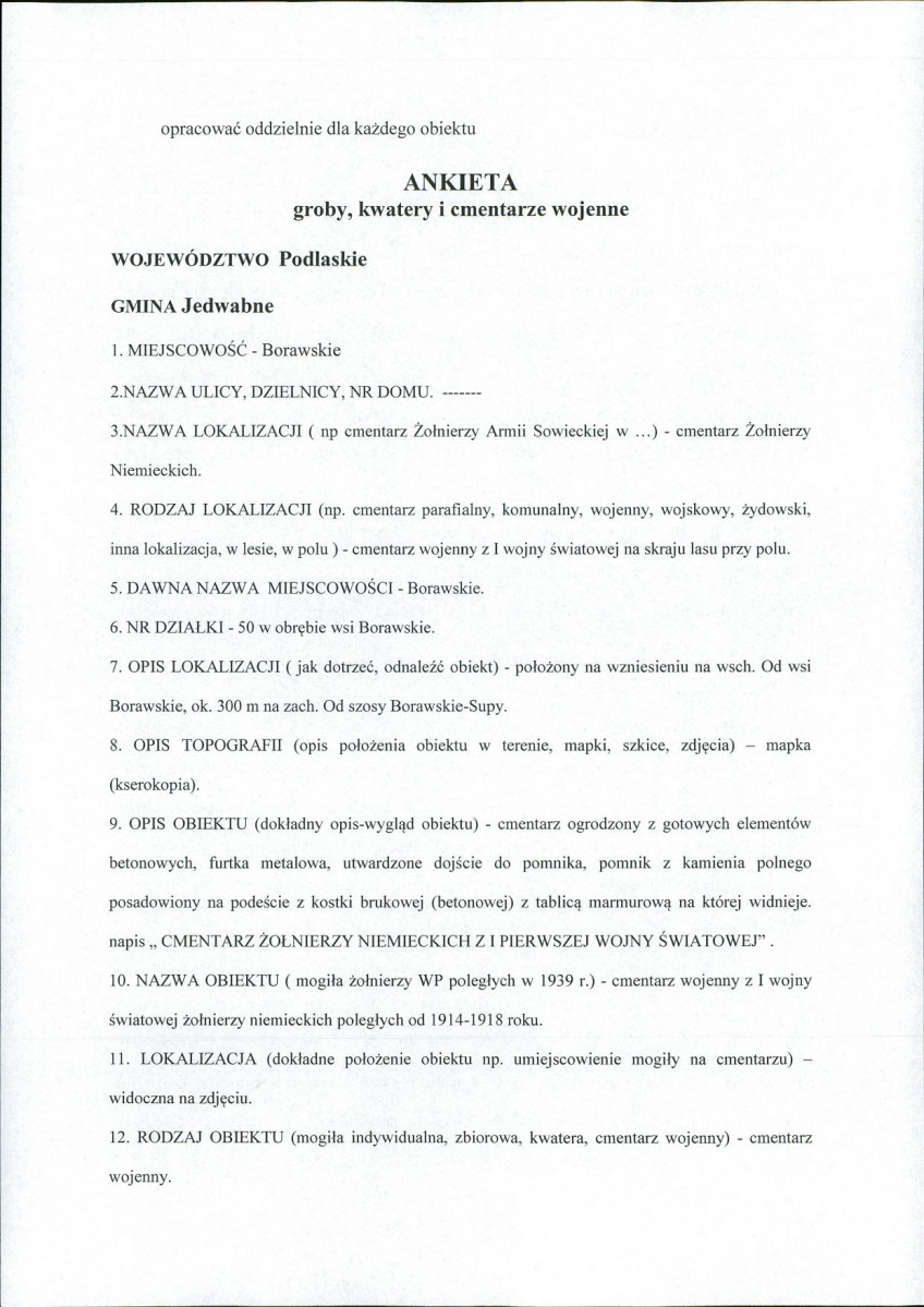 karta ewidencyjna, skan nr 2