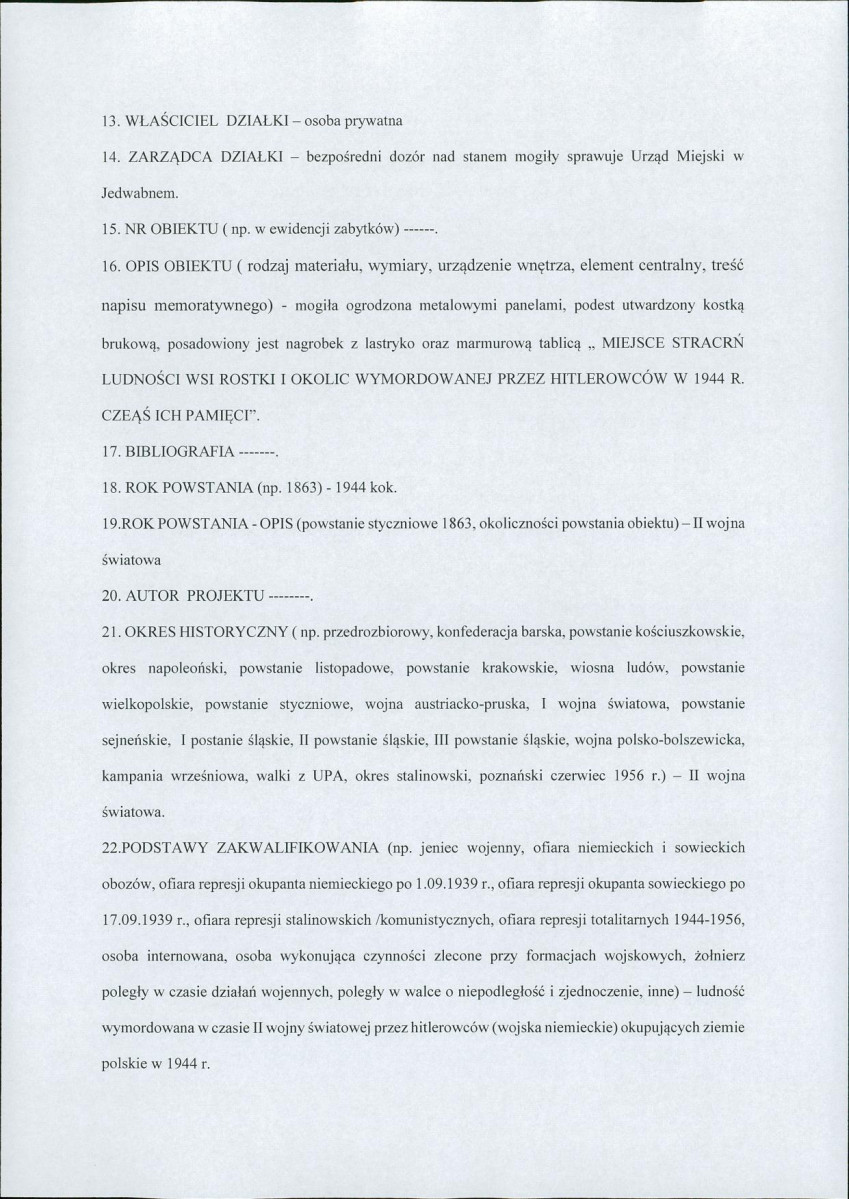 karta ewidencyjna, skan nr 3