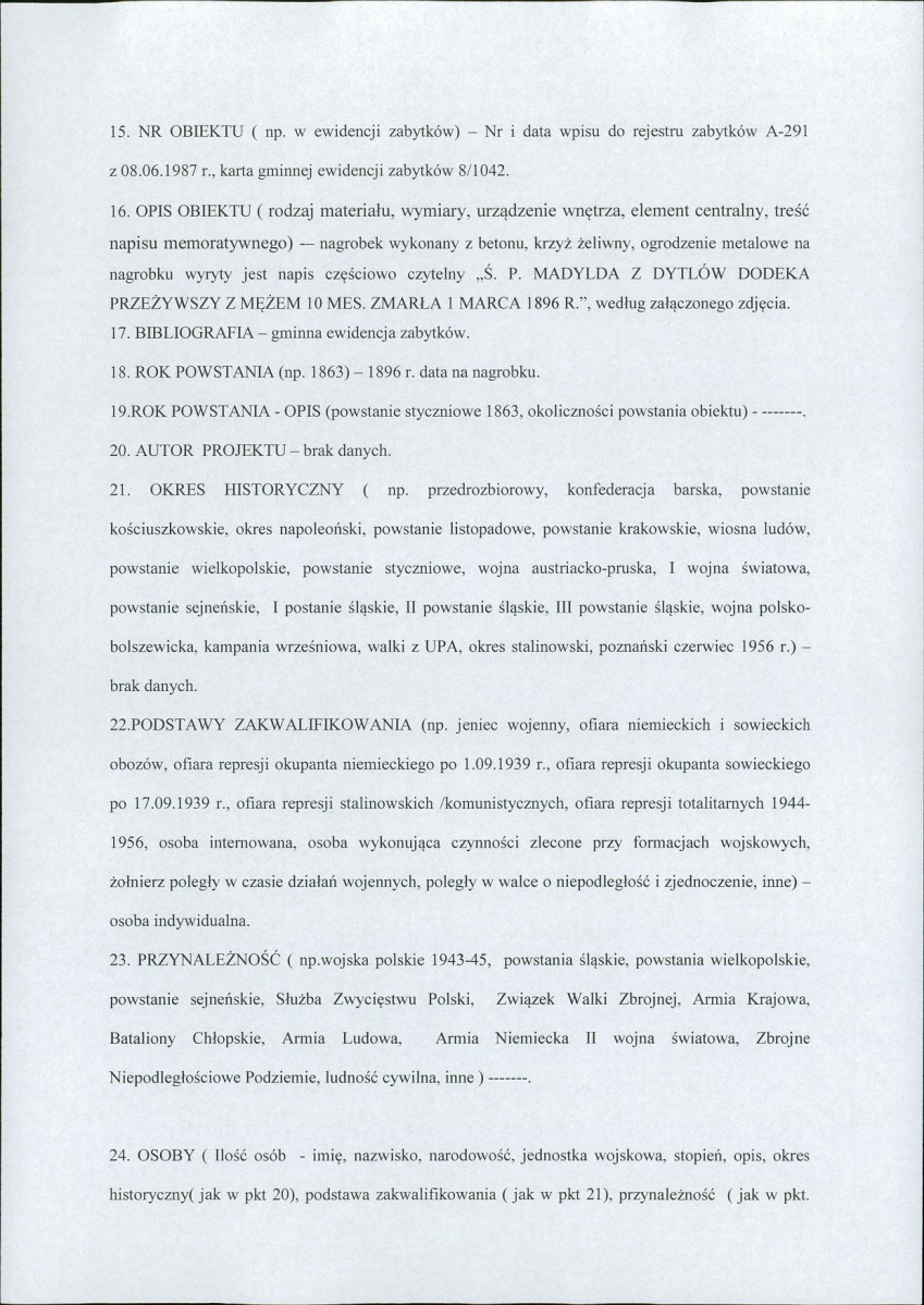 karta ewidencyjna, skan nr 3