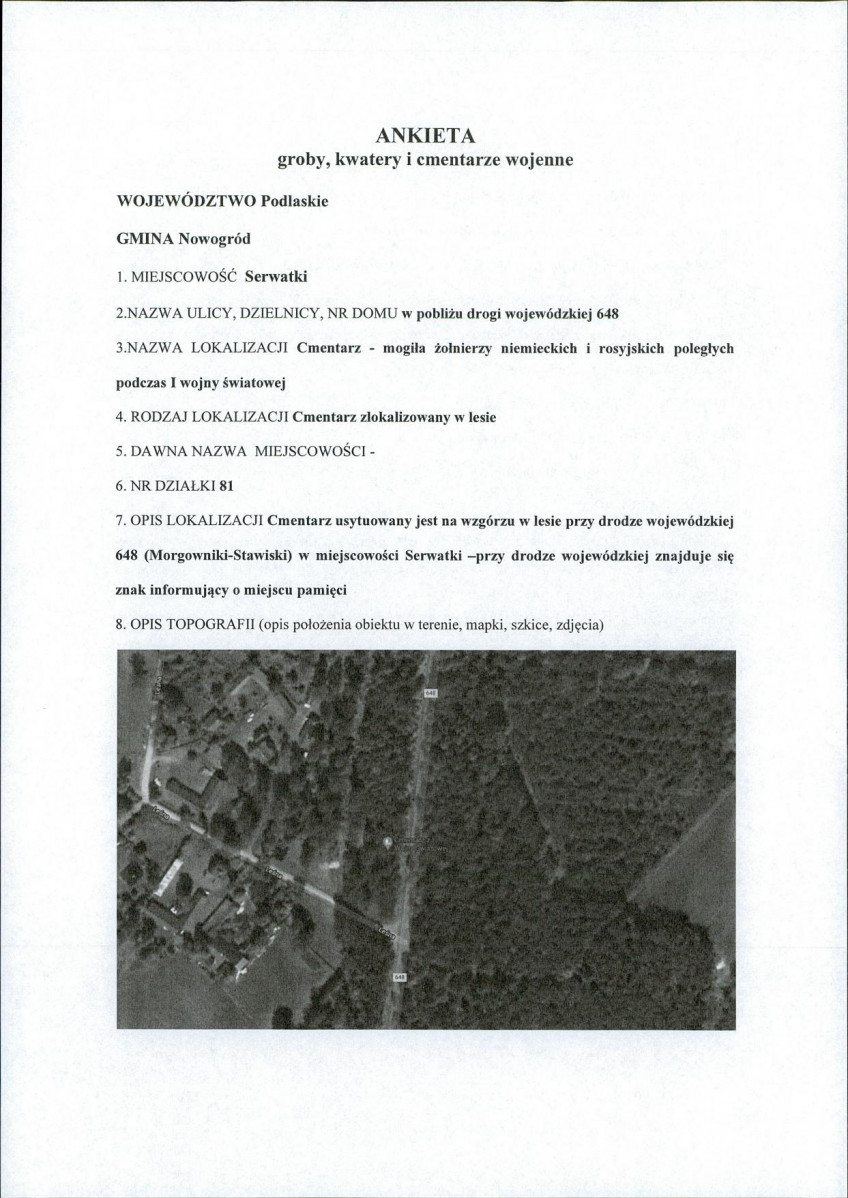 karta ewidencyjna, skan nr 2