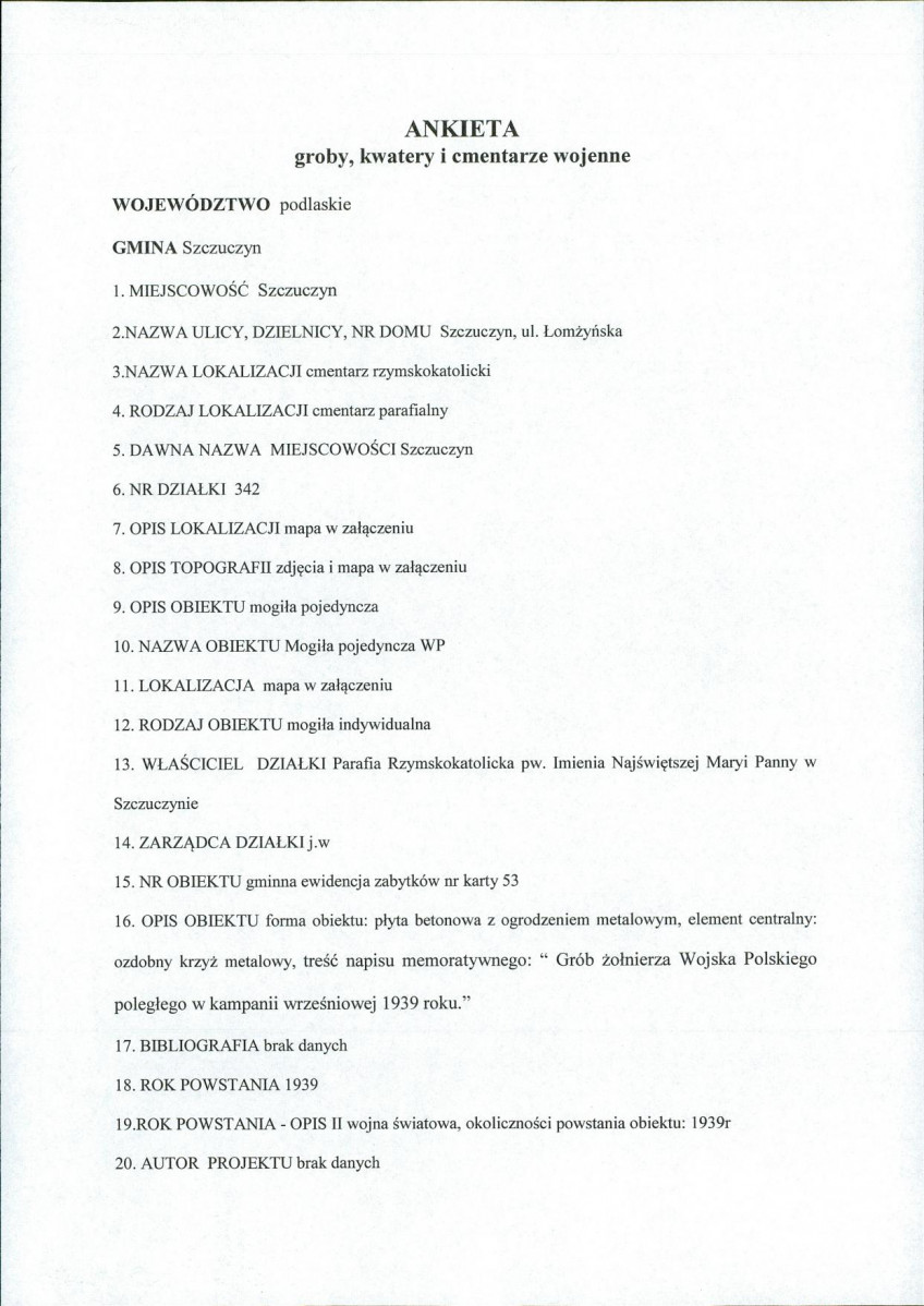 karta ewidencyjna, skan nr 2