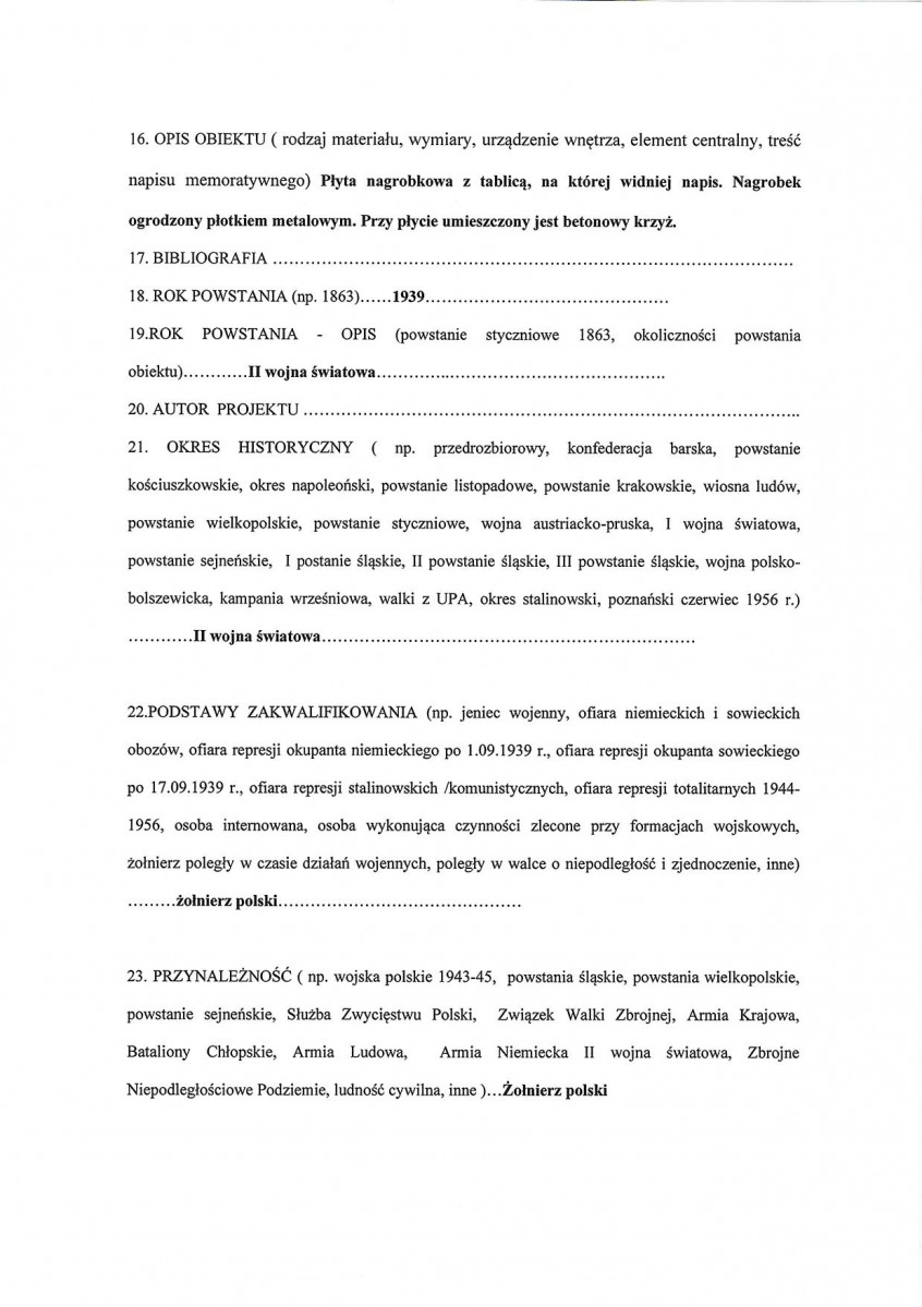 karta ewidencyjna, skan nr 3